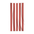 thumbnail image 1 of Red Microfiber Beach Towel Red Stripe Large Size 80X160Cm #0ROR0, 1 of 8
