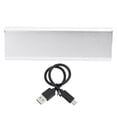 thumbnail image 2 of M.2 NGFF SSD Hard Drive Enclosure, B Key USB3.1 Type C 10Gbps High Speed Transmission, Aluminum Alloy Case for  7 8 8.1 10 11, for Linux,, 2 of 7