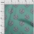 thumbnail image 1 of oneOone Cotton Poplin Fabric Leaves|Floral & Paisley Block Printed Craft Fabric BTY 56 Inch Wide, 1 of 4