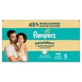 thumbnail image 3 of Pampers Swaddlers Diapers, Size S5 (20-37 lbs), 148 Count, Absorbent, Keeps Baby Dry and Comfortable, Pediatrician Recommended Skin Safe Disposable Baby Diaper, 3 of 29