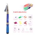 thumbnail image 1 of Yimiti .0-2.4M Super Short Sea Rod With Telescopic Fiberglass Fishing Rod Reel Set,2.4, 1 of 7