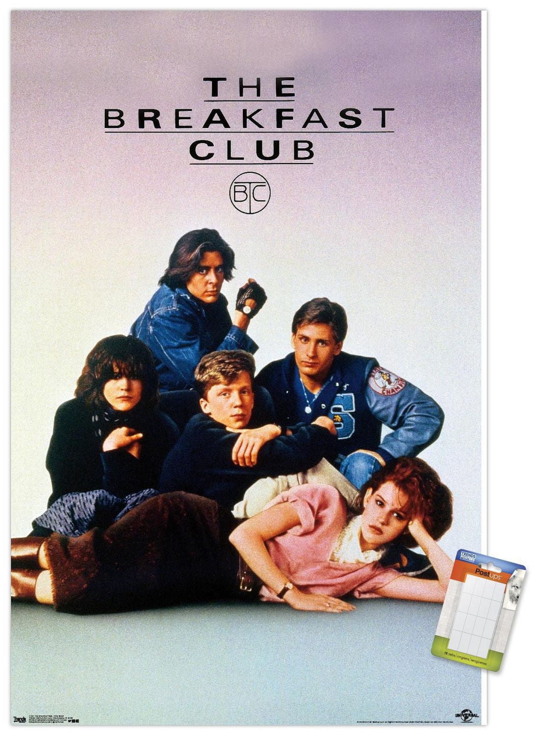 The Breakfast Club - One Sheet Wall Poster, 22.375" x 34"