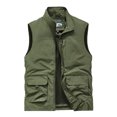 thumbnail image 2 of Birdeem Mens Work Clothes Jacket Solid Color Stand Collar Multiple Pockets Outdoor Sports Photography Leisure Coat, 2 of 9