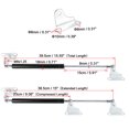 thumbnail image 2 of Unique Bargains 4Pcs 15 inch 300N/67LB Universal Lift Supports Struts Shocks for Car Boat RV, 2 of 8