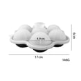 thumbnail image 3 of Easy To Demold Ice Mould Homemade Ice Mould For Household Use Whiskey Ice Mould 7-hole Circular Ice Mould, 3 of 5
