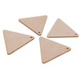 thumbnail image 3 of Triangle Unfinished Wood Pieces with Hole Tag Crafts 20 Pieces 60mm, 3 of 8