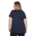 thumbnail image 3 of George Women's Plus V-Neckline Tee, 3 of 6