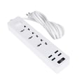 thumbnail image 2 of cpengpj Liquidation Parasurtenseur Barre d'Alimentation, Cordon d'Extension Protection Multiple 3 Prises 4 USB, 2 of 7