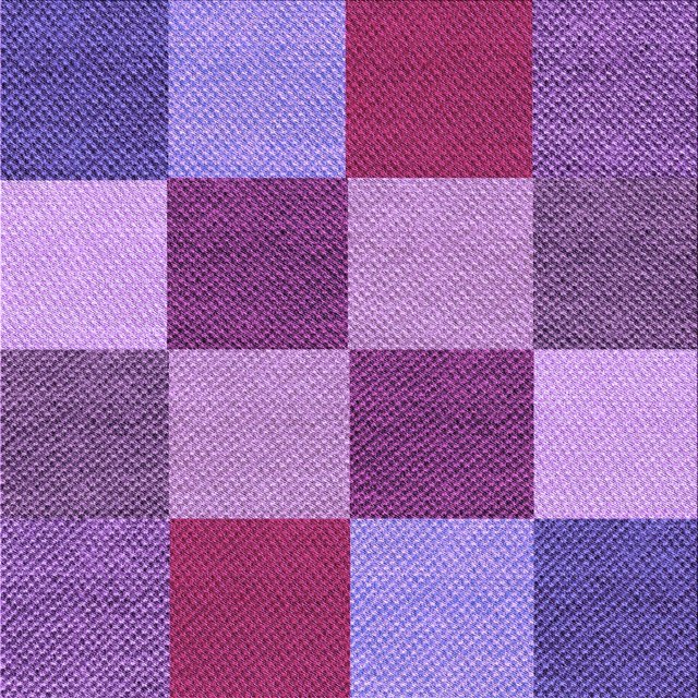 Ahgly Company Tapis d'Intérieur Lavable en Machine Carré Transitionnel Magenta Foncé Violet, 4 Pieds Carré