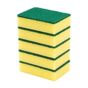 TopLLC 5PCS Dishwashing Sponge Sponge Wipe High-density Kitchen Supplies Dishwashing Sponge Household Cleaning Dishwashing Brush Kitchen sponge
