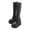 Black, variant on Amzcrzy Knee High Boots Women Gothic Style Thick Soled Long Motorcycle Riders Large Head Slim High Boots Thigh High Boots Women's Boots Boots for Women Ladies Boots Women's Shoes Women Footwear