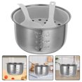 thumbnail image 1 of Pot de Remplacement pour Cuiseur à Riz 3 L avec Cuiseur Vapeur, Bol Intérieur en Acier Inoxydable pour Cuiseur à Riz, Pièces et Accessoires pour Cuiseur à Riz, 1 of 8