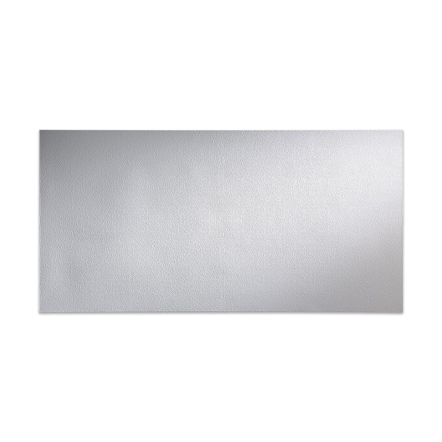 Fasade Hammered Matte White Wall Panel 4 ft x 8 ft Easy Installation