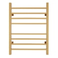 thumbnail image 1 of Sierra Towel Warmer, Polished Gold, Dual Connection, 8 Bars, 1 of 6