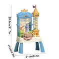 thumbnail image 3 of TIMIFIS Desktop Games Children's Beans Picking Electrics Castle Receiver Puzzle Parent Child Interactive Desktop Game Focus Training Toy Education, 3 of 6