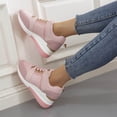 thumbnail image 4 of Babysbule Chaussures pour Femmes en Liquidation, Chaussures Plates-Formes Décontractées à Lacets à Talon Compensé à Paillettes Chaussures Simples Espadrilles Femmes, 4 of 6