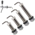 thumbnail image 3 of 75MM Stainless Steel Beer Faucet Shank Elbow Homebrew DIY Parts, 3 of 5