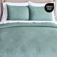 thumbnail image 2 of Ensemble de couette très grand lit Better Homes & Gardens, toutes saisons, 3 pièces, paisley matelassé vert sauge, 2 of 7