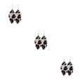thumbnail image 1 of QualitChoice Leopard Print Earrings Body Decoration Water Drop Ear Dangles Birthday Gift Type 13 3Set, 1 of 6
