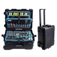 thumbnail image 1 of BeesClover Jumbo 6600 Heavy-Duty Outdoor Tool Case with Removable Pocket Tool Boards - Large Portable Tool Organizer for Construction, Automotive, and DIY Projects, 1 of 8
