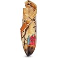 thumbnail image 3 of House Brown Crossbody Bag with Dual Compartments - Hand-Painted, 3 of 5