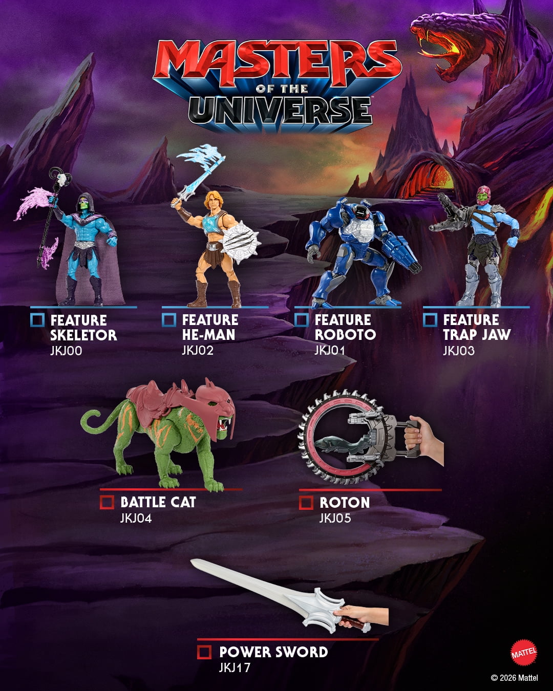Masters of the Universe Combat Ready Roboto Figure Toy, 5.5 Inch Twist & Release Quick Draw