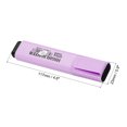 thumbnail image 2 of Unique Bargains Highlighter, Broad Point, Purple, 4 Pack, 2 of 6