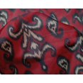 thumbnail image 4 of oneOone Silk Tabby Fabric Paisley & Floral Ikat Print Fabric BTY 42 Inch Wide, 4 of 4