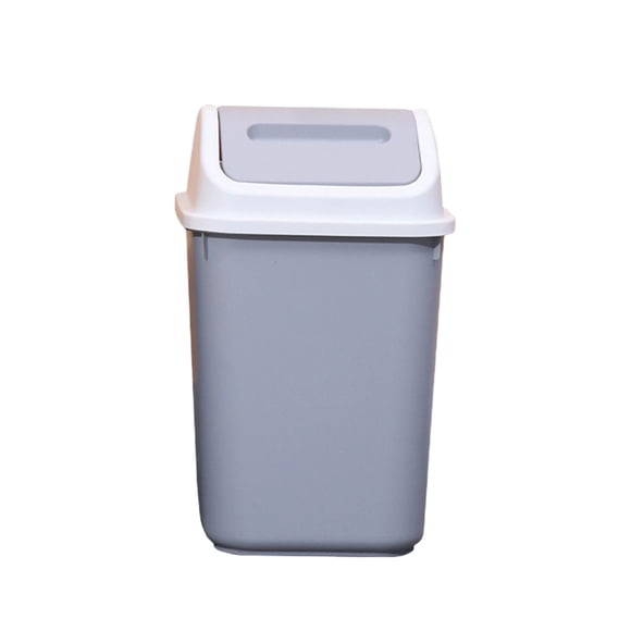 EGNMCR Contenants de Rangement Poubelle de Salle de Bain avec Couvercle Petite Poubelle avec Couvercle à Pression Corbeille en Plastique Couvercle Basculant Poubelle avec Couvercle Escamotable pour Toilette Bureau Chambre Salon Bac à Ordures
