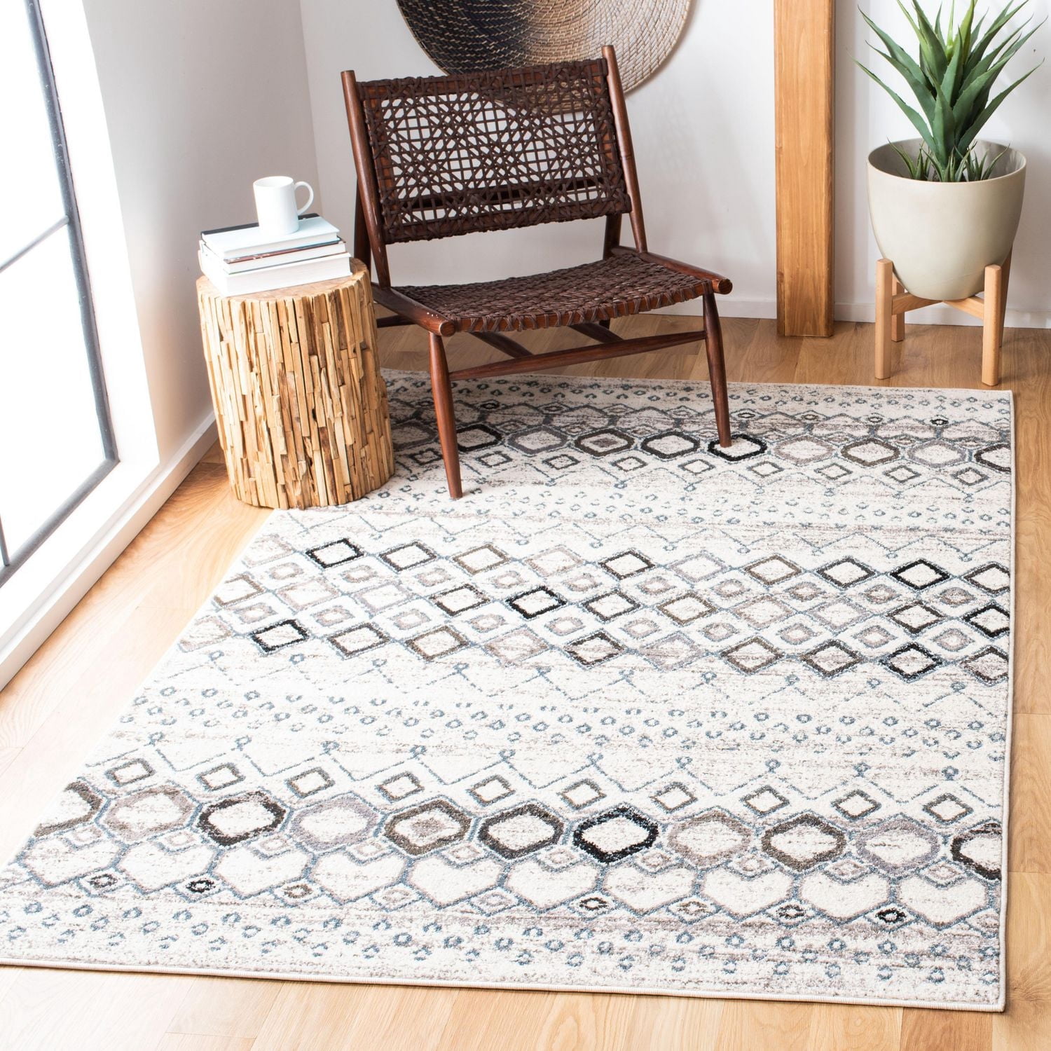 SAFAVIEH Amsterdam Gladwin Geometric Area Rug