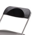 thumbnail image 2 of Folding Dining Chair Acrylic Folding Dining Chair Clothing Store Folding Chair Home Folding Dining Chair Portable Folding Chair Acrylic Folding Chair Electroplated Silver Legs, 2 of 5
