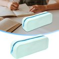 thumbnail image 2 of Silicone Pencil Case, Furenl Fashion Silicone Pencil Case – Large Capacity, Pure Color Pen Holder For & , Lightweight Supply (Available In 4 Colors), Pencil Pouch, 2 of 7