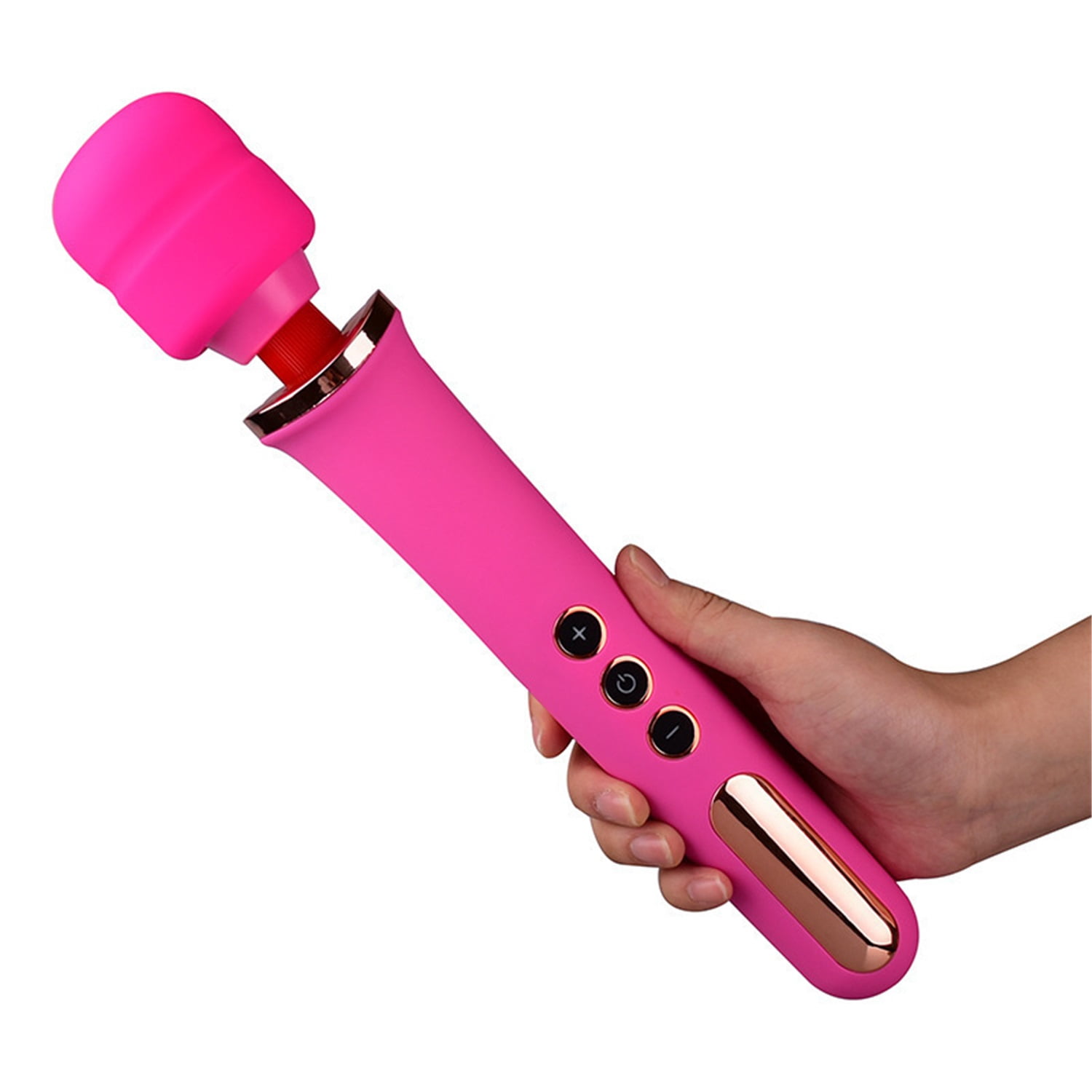 Rulwuck portable full body hand personal wand massager, with 5 speeds and 10 vibrations to switch between, suitable for hand relaxation, is an ideal gift for women, men, mothers, and fathers