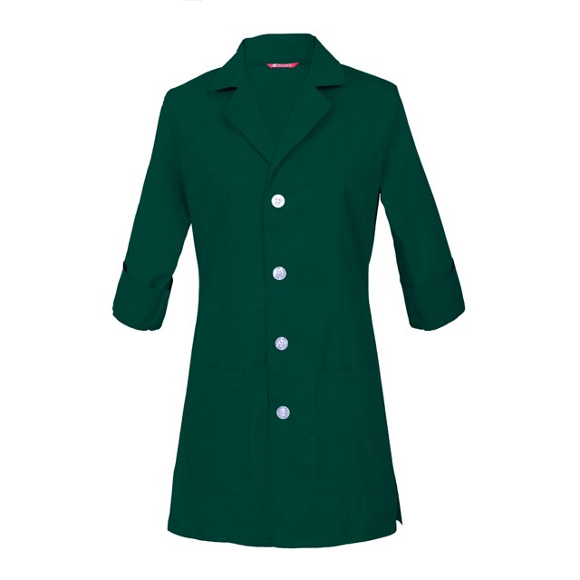 Manteau de Laboratoire pour Femmes à Manches 3/4