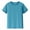 Sky Blue, variant on Wxirdiow Kids Clothing Toddler Tshirts Cotton Summer Basic T Shirts Boys Girls Tee Short Sleeve Clothes Crew Neck Shirts Blue Size,7-8 Years