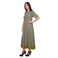 thumbnail image 2 of Moomaya Kurti Longue Imprimée Tenue d'Été Tunique Ligne A pour Femmes, 2 of 5