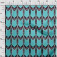 thumbnail image 2 of oneOone Viscose Chiffon Fabric Chevron Ikat Printed Craft Fabric BTY 42 Inch Wide, 2 of 4