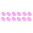 thumbnail image 2 of QualitChoice 4pcs Guitar Playing Left Hand Fingertip Ukulele Guitar Fingertip Silicone Protective Cover Pink L 3Set, 2 of 6