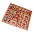 thumbnail image 3 of GUOOL Wooden Box Montessori Material Moveable Alphabet , Kids Early Educational Toy, 3 of 7