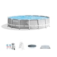 thumbnail image 1 of Intex 15ft x 42in Prism Frame Above Ground Swimming Pool Set with Filter, 1 of 9