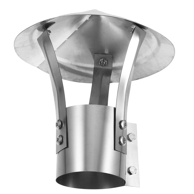 WHAMVOX Chimney Caps for Outside Flue Chimney Cover Stainless Steel 1Pack Rainproof for Outdoor Use