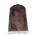 thumbnail image 3 of GROWTH TANK Portable Prayer Rug Blanket 65Cmx110cm Foldable Prayer Mat for Wedding Hajj Home Coffee, 3 of 9