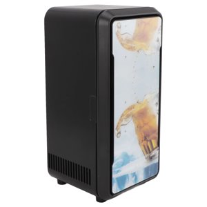 Skincare Réfrigérateur, 9V2A 5V1A Portable non glissant Mini Réfrigérateur pour la maison
