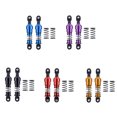thumbnail image 2 of Xingzhi 2pack/lot Aluminium Big Bore Shocks Oil Damper For 1/10 RC Crawler LCG Cheater Rigs SCX10 TRX4 Front Rear Shock Blue 3, 2 of 6