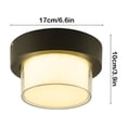 thumbnail image 3 of SHIMELE Iron Pendant Wall Light Modern Waterproof Outdoor Fixture Soft Lighting, 3 of 7