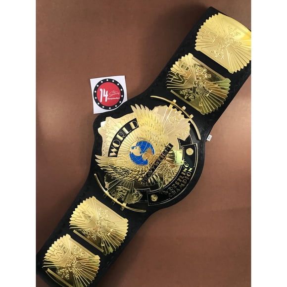 WWF Classic Gold Winged Eagle Championship Replica belt Adult Size