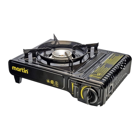Martin VT-8000 Butane Camping Stove - Portable Single Gas Burner for Outdoor Camp Cooking