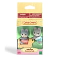 thumbnail image 2 of Calico Critters Husky Twins, Set of 2 Collectible Doll Figures with Vehicle Accessory, 2 of 5
