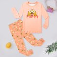 thumbnail image 2 of Little Girl Pajamas Set Cartoon Crewneck Soft Comfort Spring Fall Pajamas Pajamas Girls 4T 5T, 2 of 4