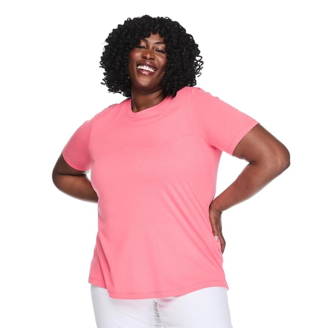 Lane Bryant Women's Plus Crew-Neck T-Shirt